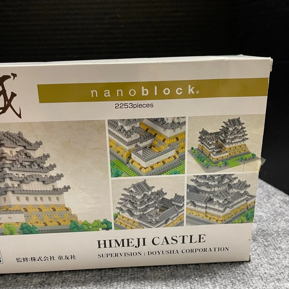 Nanoblock Himeji Castle 2253 Pieces 1/340 Scale Model Kit NB-006 Doyusha Kawada